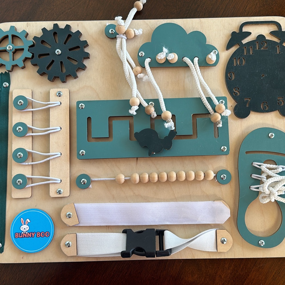 Toddler busy board
